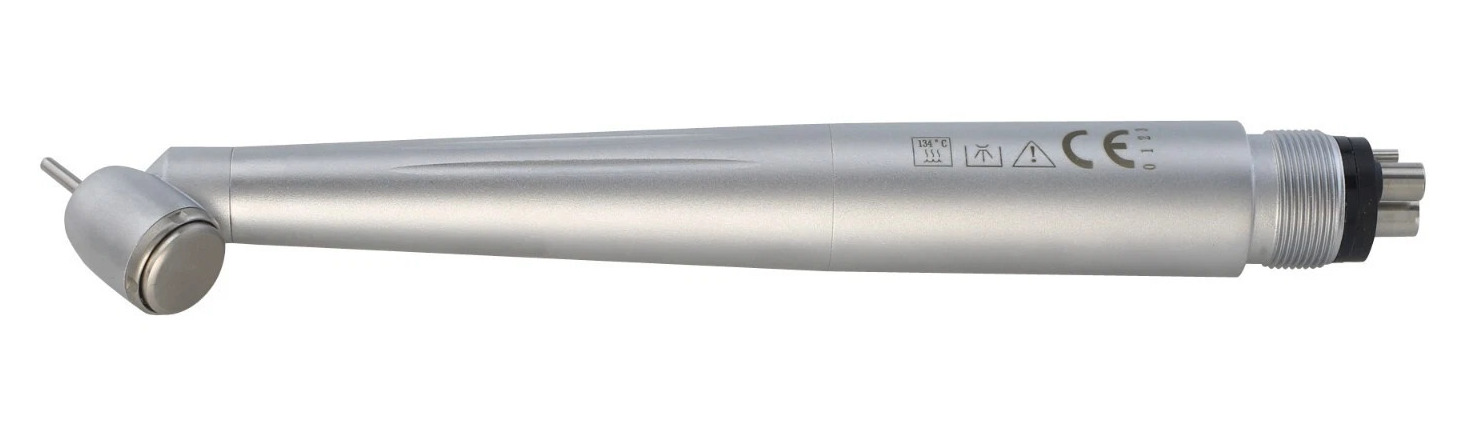 BEING 401P45‑M4E Dental 45‑Degree Surgical Turbine Handpiece with 4‑Hole & LED Lamp